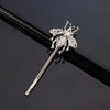 sweet bee metal rhinestone hair clip 1 piece
