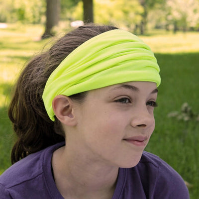 fashion solid color cotton hair band