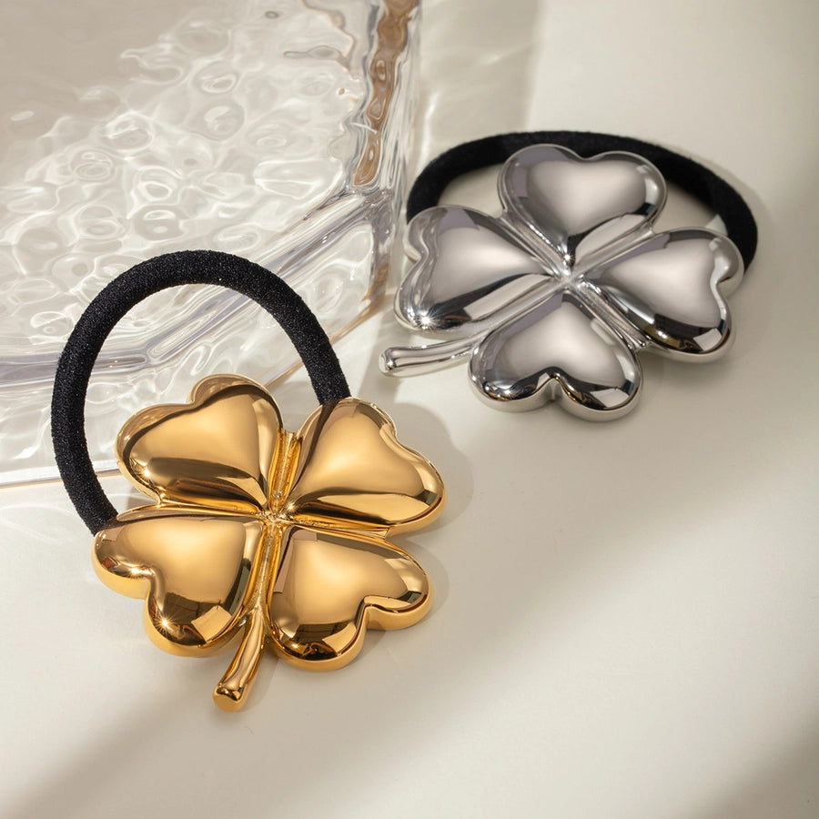 Women's Beach Simple Style Starfish Hippocampus 304 Stainless Steel Plating Hair Tie