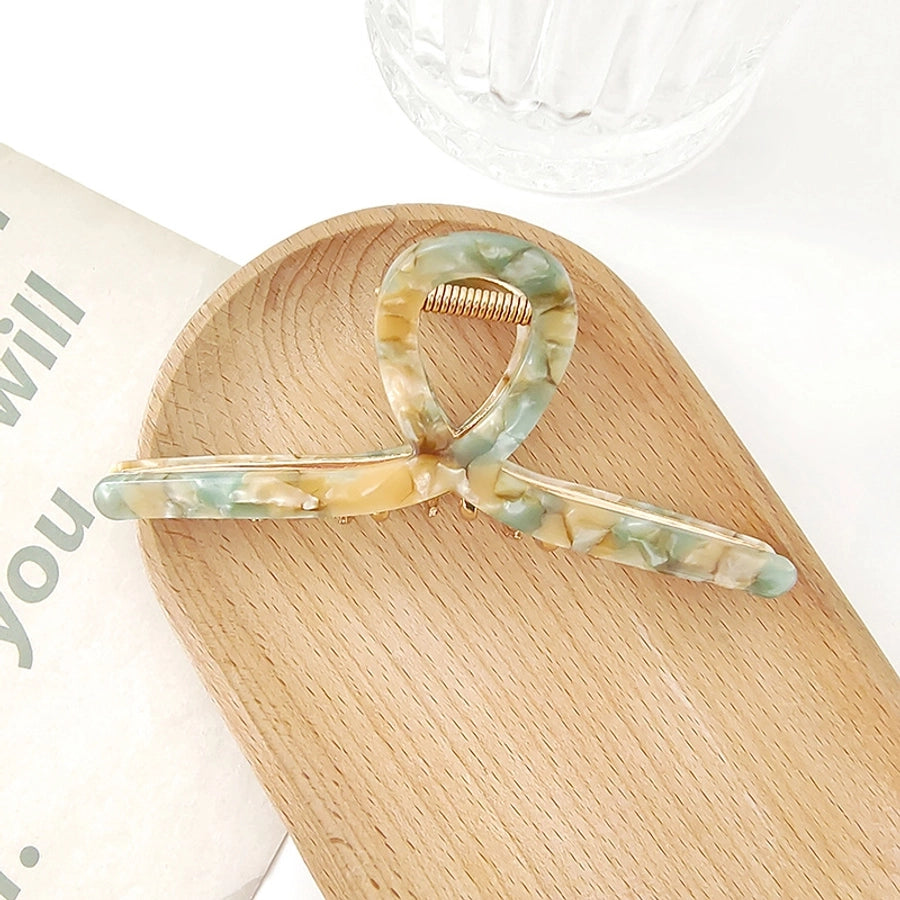 fashion geometric acetic acid sheets hair claws 1 piece