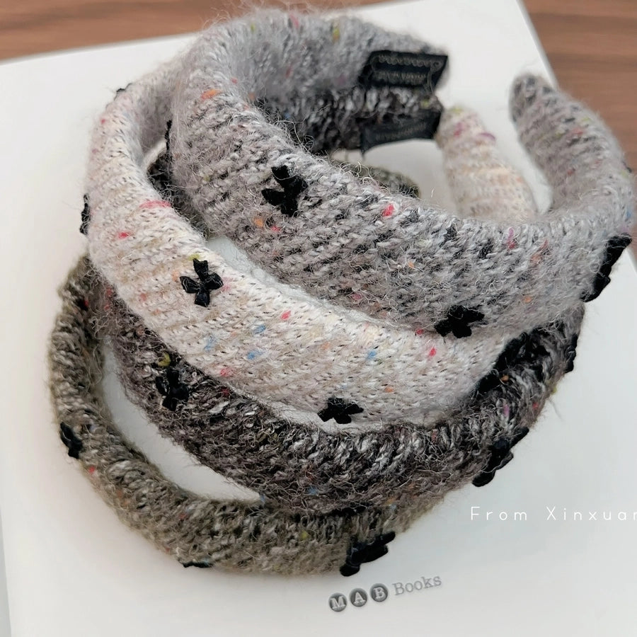 Women's Retro Simple Style Solid Color Bow Knot Cloth Hair Band