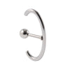 1 Piece Lip Rings Casual Elegant Vacation C Shape Arc 304 Stainless Steel 18K Gold Plated Ear Cartilage Rings & Studs