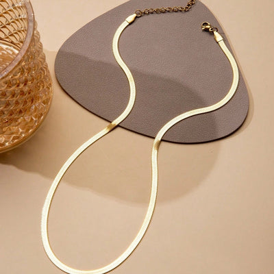 Jewelry Casual Simple Style Geometric Titanium Steel Necklace