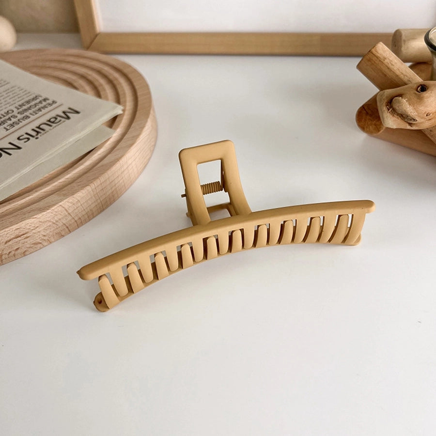 simple style geometric artificial pearl handmade hair claws 1 piece