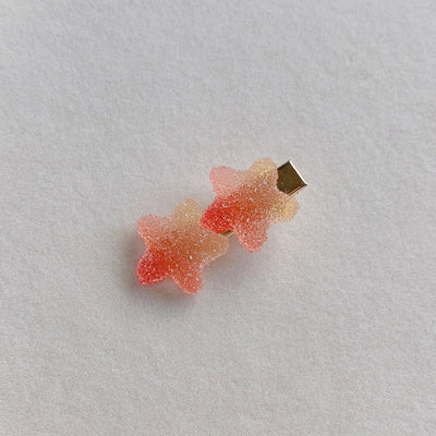 Korean version of the new imitation candy love stars hairpin hairband small cute rubber band headdress baby accessories