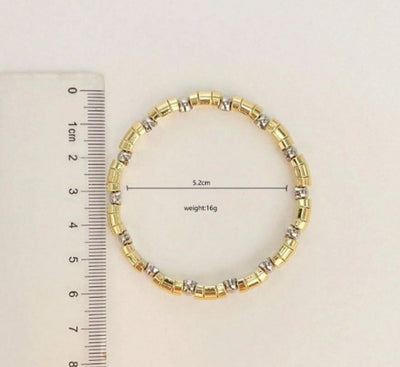 Copper Plating Geometric Bracelets