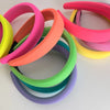 korean style hair band sponge sweet fluorescent color hair accesserior
