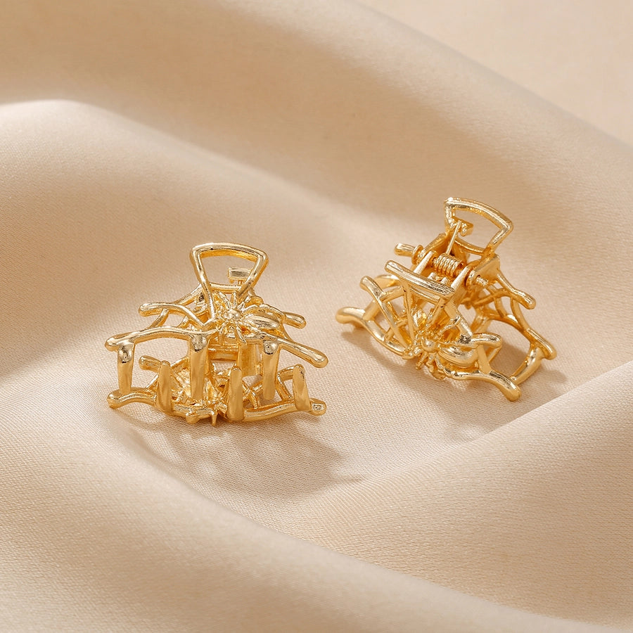 Halloween Funny Streetwear Women's Spider Alloy Hair Claws