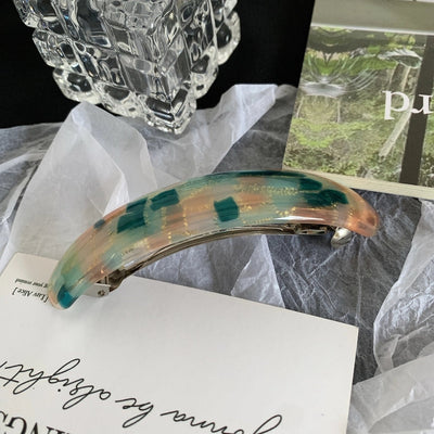 Women's Casual Elegant Simple Style Geometric Alloy Acetic acid sheets Hair Clip