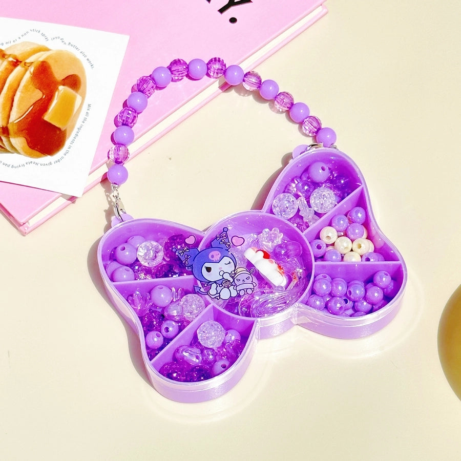 girl's cartoon style rabbit cartoon bow knot plastic hair clip hair tie