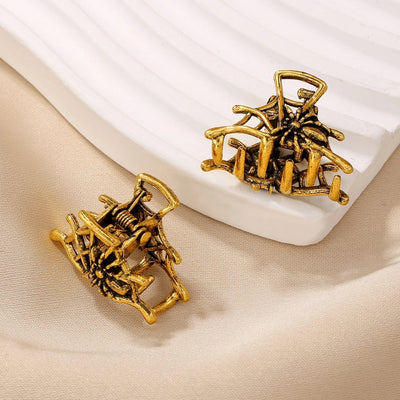 Halloween Funny Streetwear Women's Spider Alloy Hair Claws