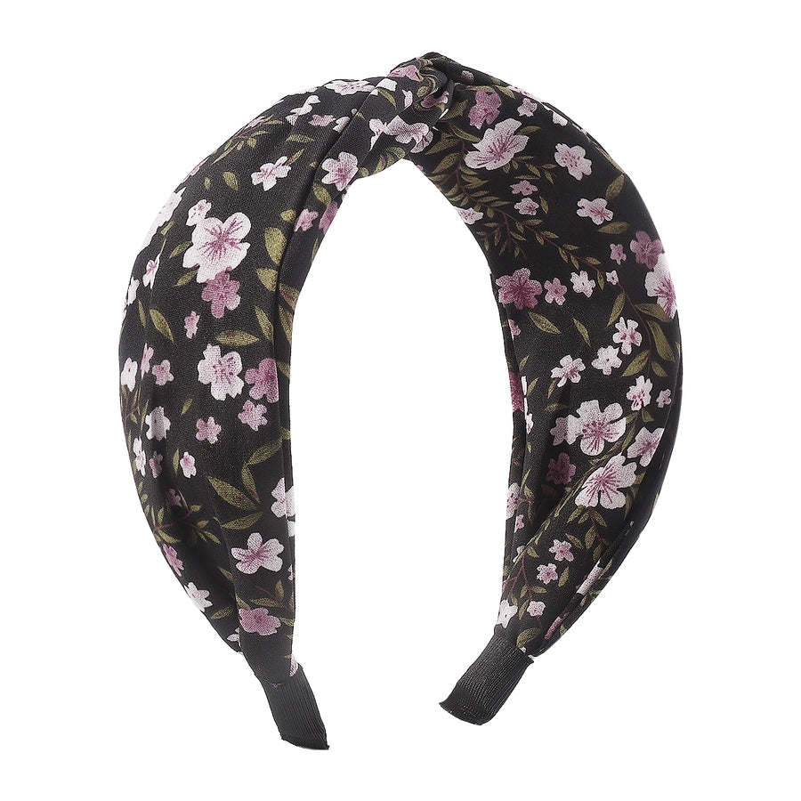 women's bohemian beach ditsy floral cloth printing hair band