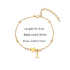 Casual Simple Style Classic Style Letter Heart Shape 201 Stainless Steel 304 Stainless Steel Bracelets In Bulk