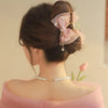 Women's Sweet Simple Style Bow Knot Cloth Hair Claws