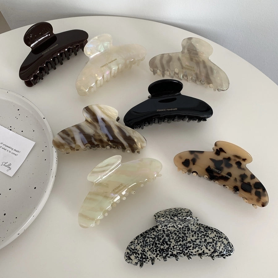 vintage style geometric acetic acid sheets hair claws