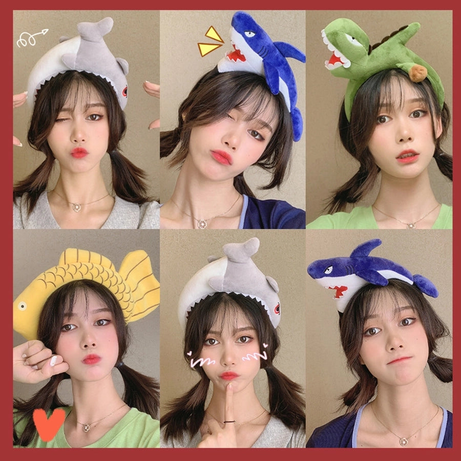 Women's IG Style Cute Animal Cloth Handmade Hair Band