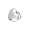 Jewelry Elegant Cute Heart Shape 304 Stainless Steel 18K Gold Plated Rings