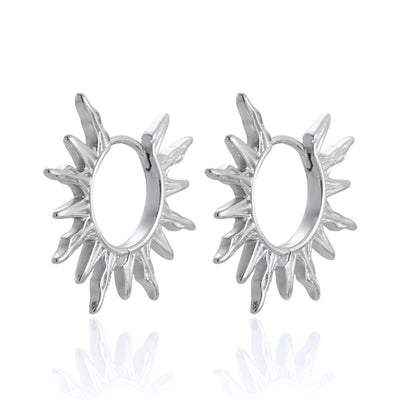 1 Pair Simple Style Classic Style Geometric Plating Copper Earrings