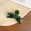 Women's Elegant Color Block Acetic acid sheets Bowknot Hair Claws