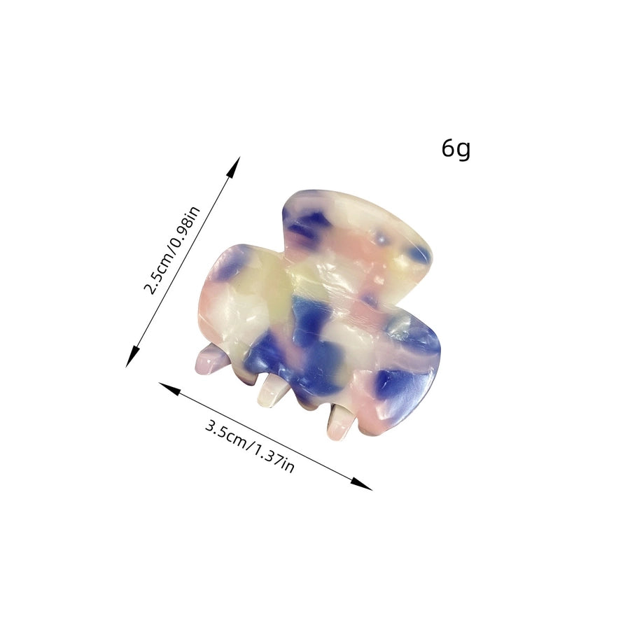 Beautiful Mini small size acetate grip bangs clip side broken hairpin hairpin air texture shark clip ponytail headdress