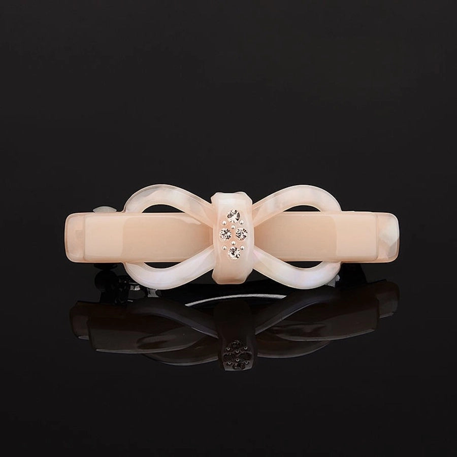 Women's Simple Style Bow Knot Acetic acid sheets Hair Clip