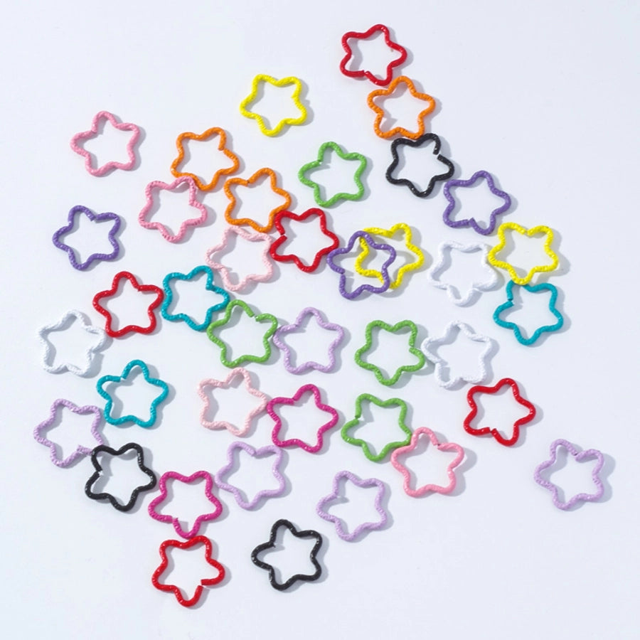 Women's Cute Heart Shape Flower Alloy Heart Flowers hair buckle