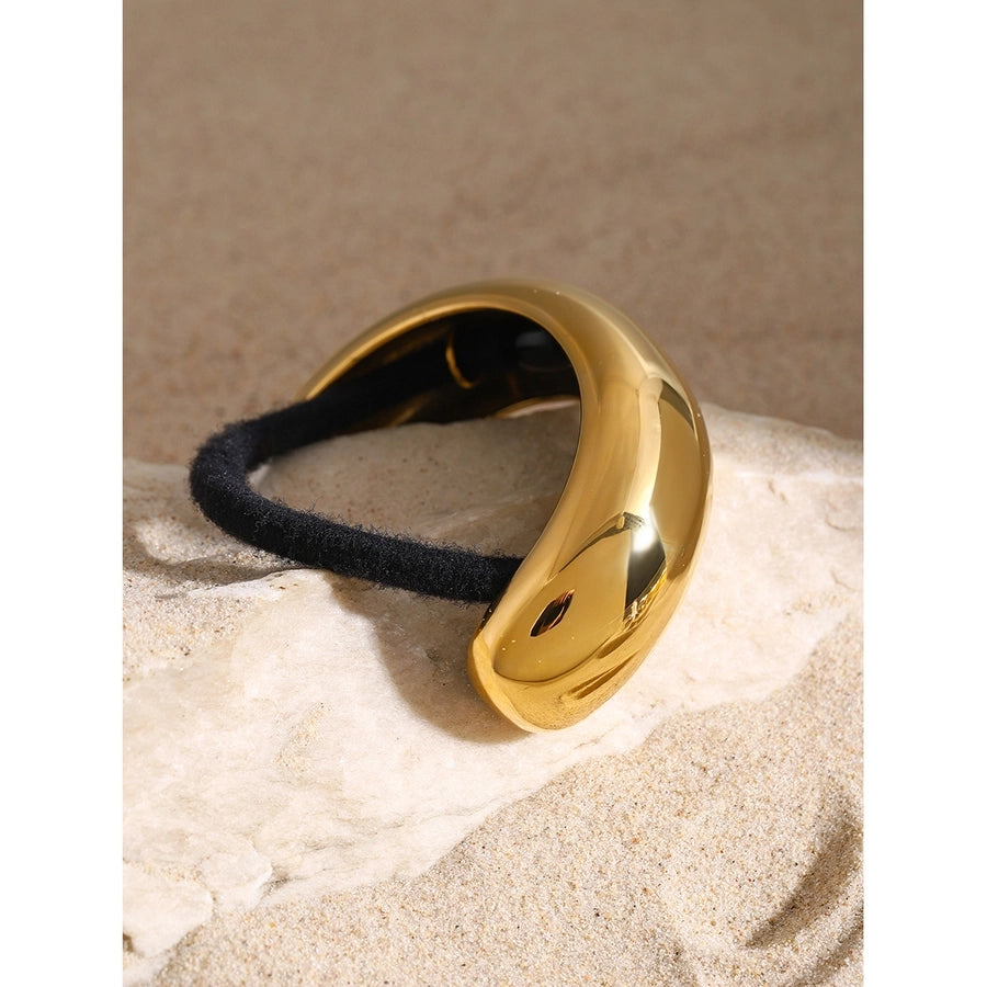 Women's IG Style Arc 304 Stainless Steel rubber band Hair Tie
