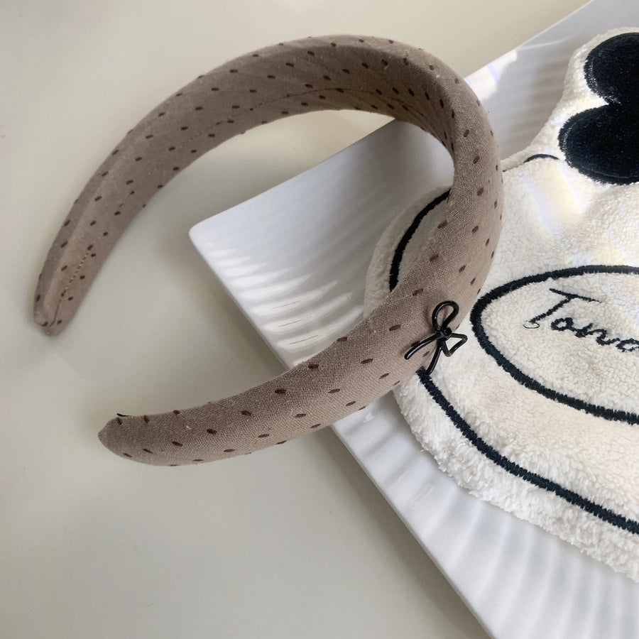 Women's Simple Style Bow Knot Cloth Hair Band