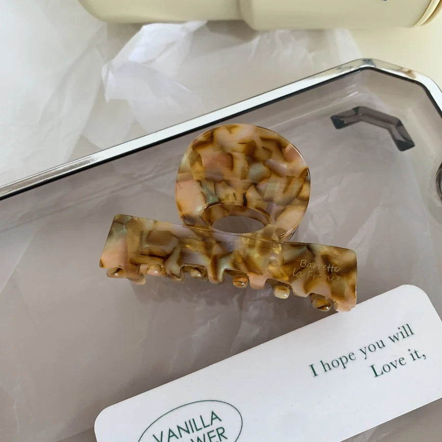 simple style polka dots acetic acid sheets hair claws