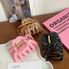 Women's Casual Simple Style Solid Color Plastic Hair Claws