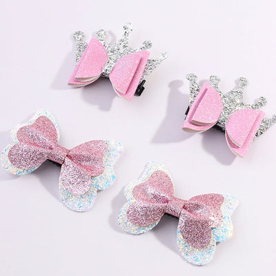 bows crown hairpin