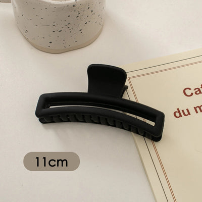simple style solid color plastic hair claws 1 piece
