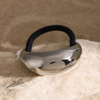 Unisex Simple Style Solid Color Solid Color 304 Stainless Steel Hair Tie