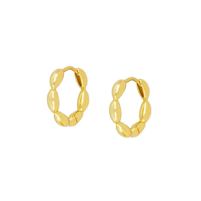 1 Pair Simple Style Geometric Star Inlay Copper Zircon Gold Plated Earrings Ear Studs