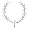 Women's Bridal Shiny Solid Color Rhinestone Copper Inlay Rhinestones Hair Band