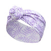 streetwear solid color flower cloth rib-knit hair band 1 piece