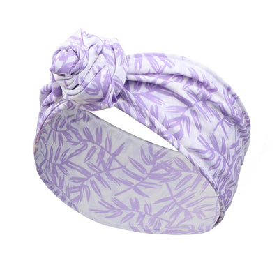 streetwear solid color flower cloth rib-knit hair band 1 piece
