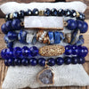 Vacation Geometric natural stone Beaded Chain Bracelets In Bulk