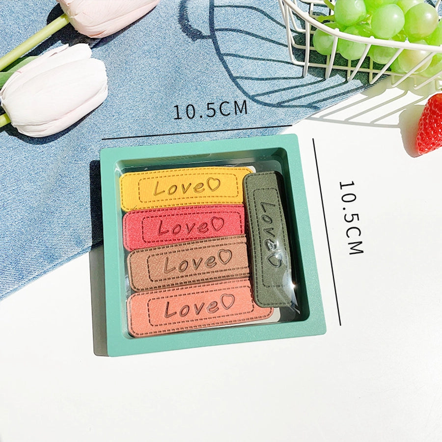 simple style flower arylic hair clip