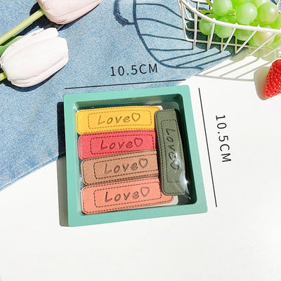 simple style flower arylic hair clip