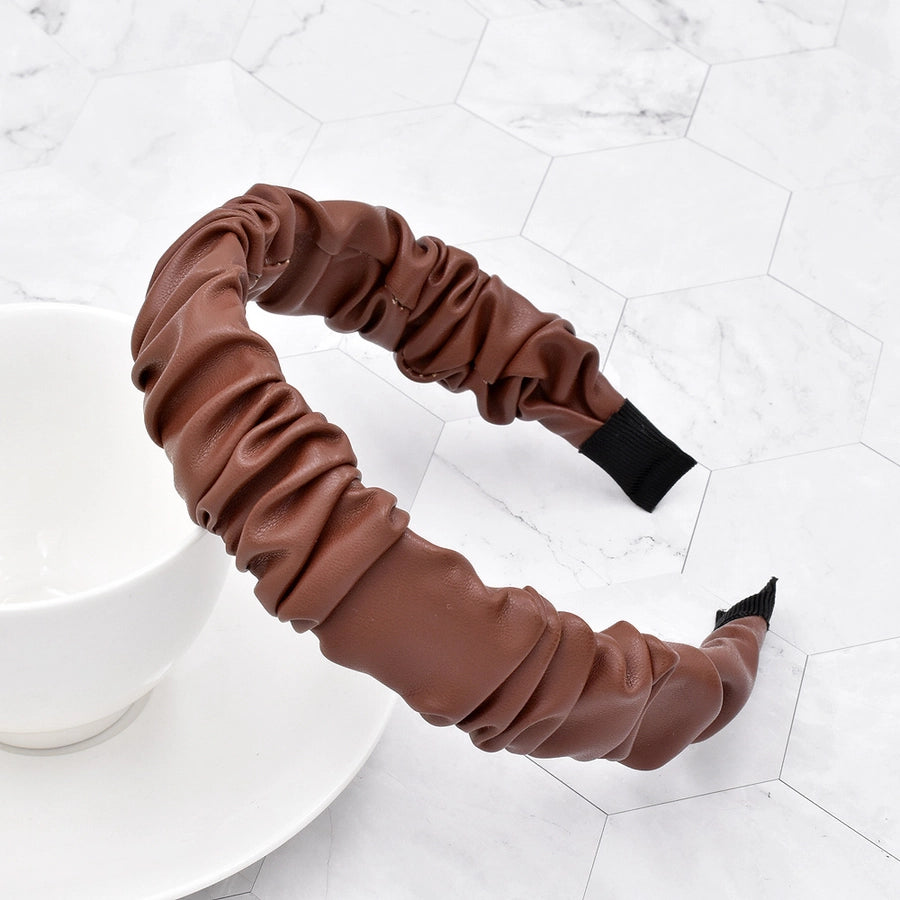 fashion style simple new knotted leather headband