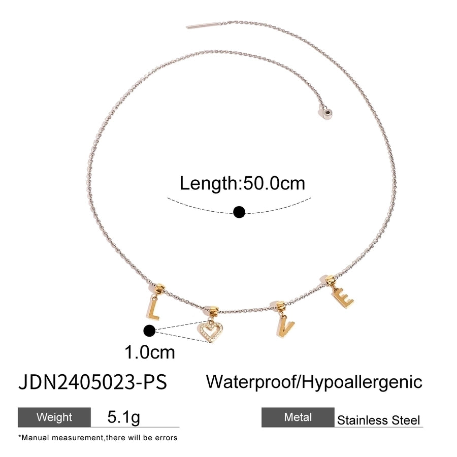 Princess Wedding Artistic Letter 304 Stainless Steel Artificial Rhinestones Bracelets In Bulk