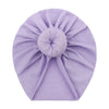 fashion solid color pom poms baby clothes