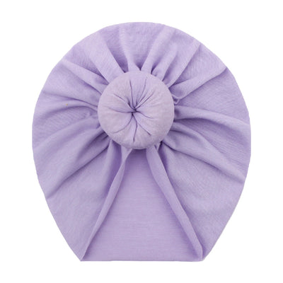 fashion solid color pom poms baby clothes