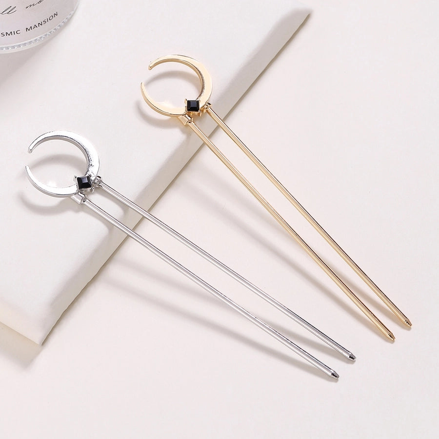 women's elegant streetwear u shape metal hairpin