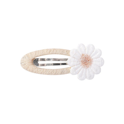Kid'S Sweet Flower Cloth Hair Clip