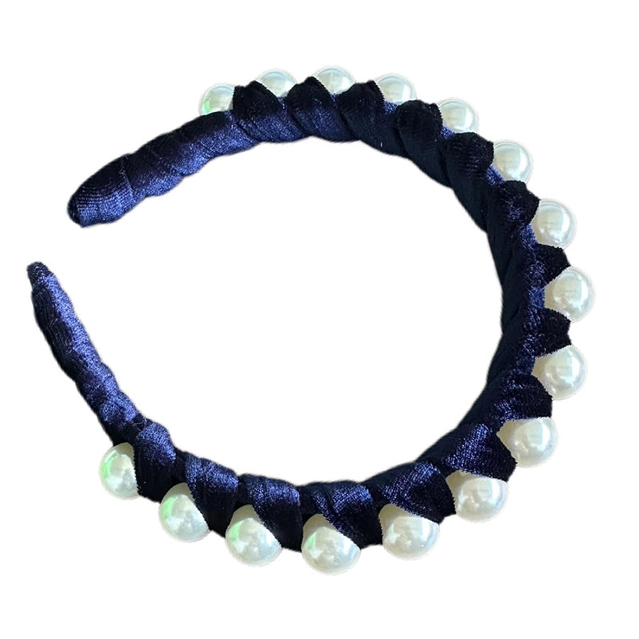 Women's Retro Artistic Spot Cloth Printing and Dyeing Three-dimensional Hair Band