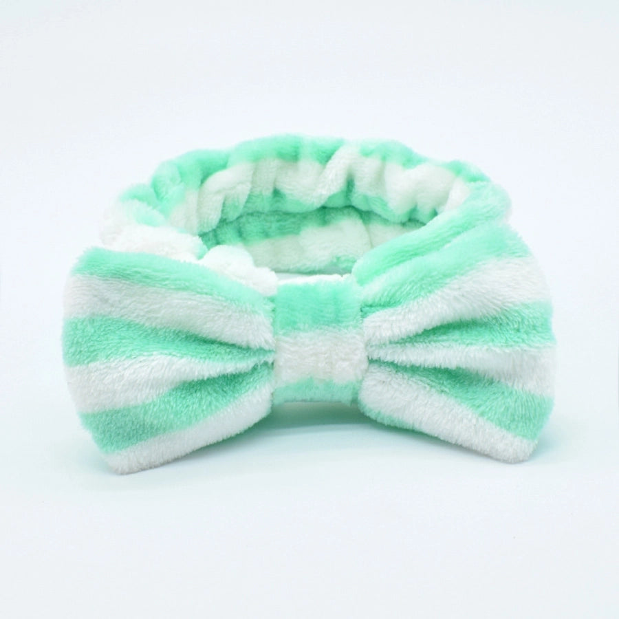 simple style classic style color block cloth printing hair band