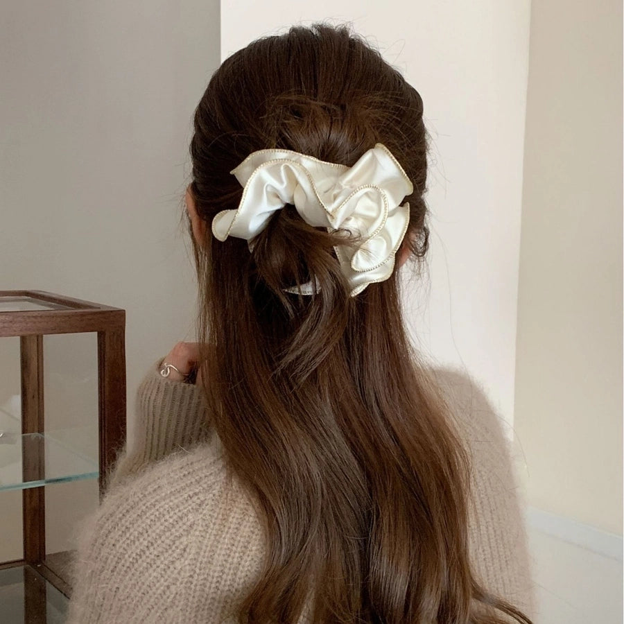 Women's Casual Solid Color Cloth Hair Tie