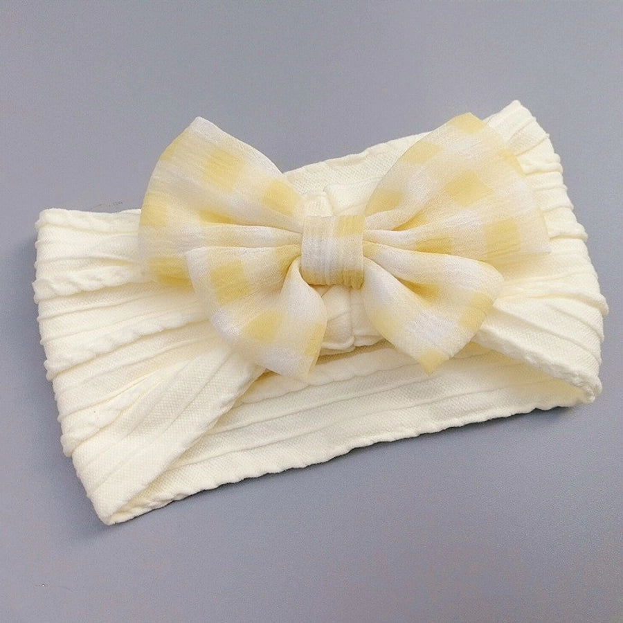 Kid'S Japanese Style Bow Knot Nylon Cloth Hair Band